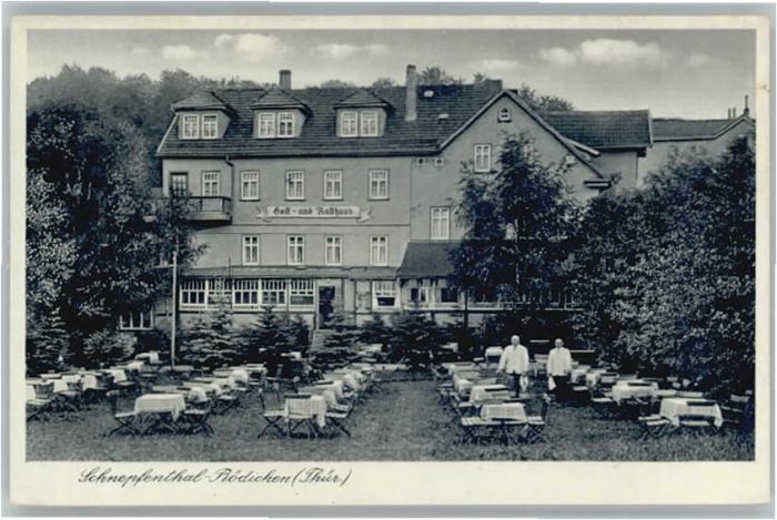 Schnepfenthal Gasthaus Rasthaus