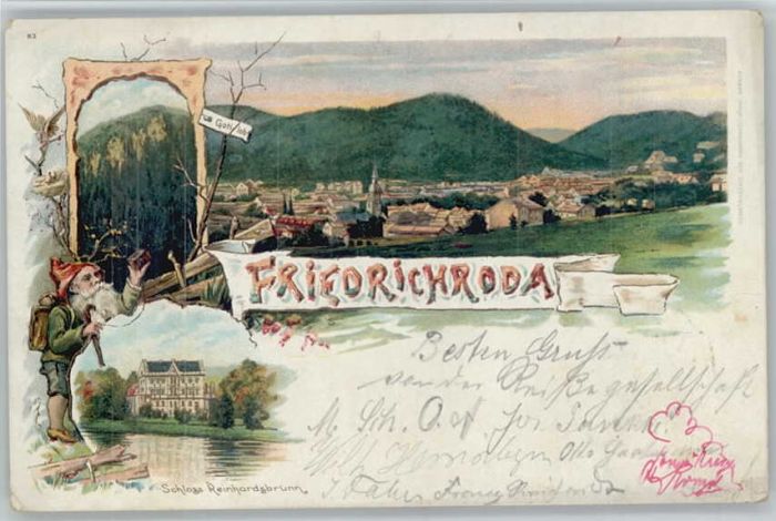 Friedrichroda Schloss Reinhardsbrunn Zwerg