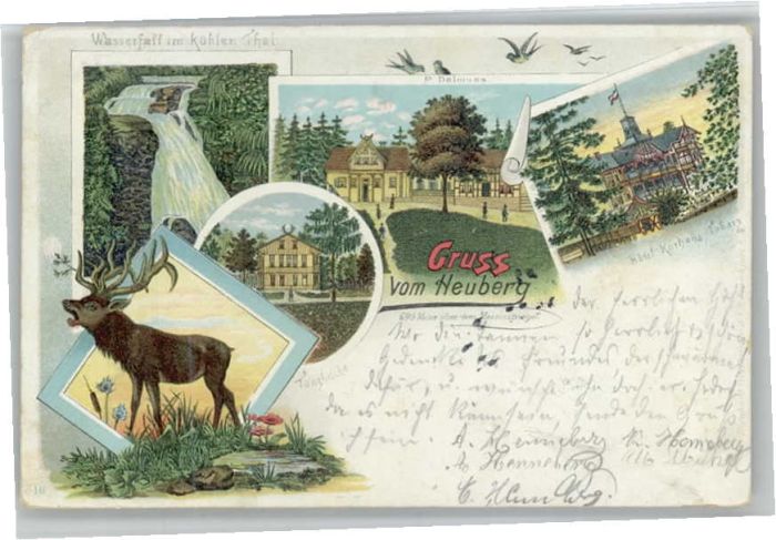 Tabarz Heuberg Wasserfall Tanzbuche Hotel Kurh