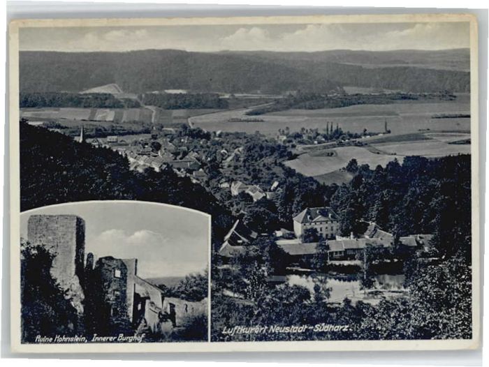 Neustadt Harz Ruine Hohnstein