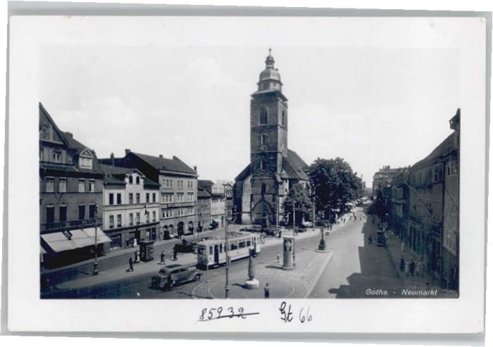Gotha Thueringen Gotha Neumarkt