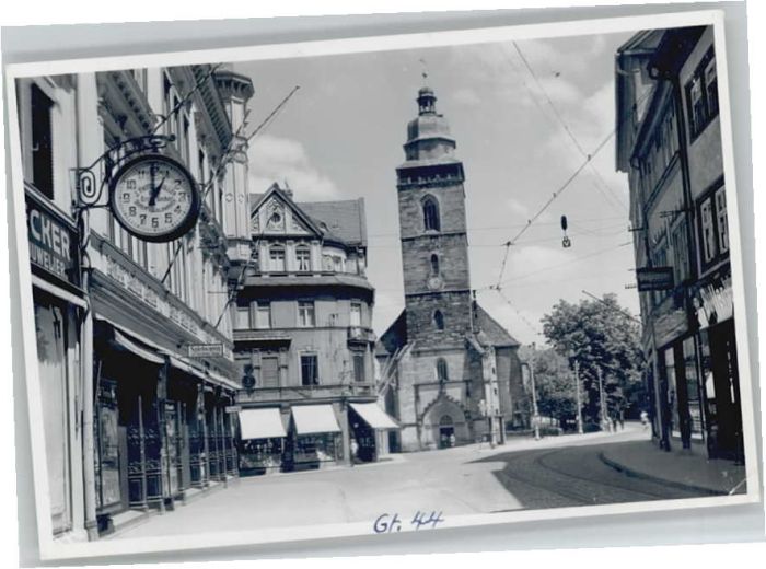 Gotha Thueringen Gotha Marktstrasse