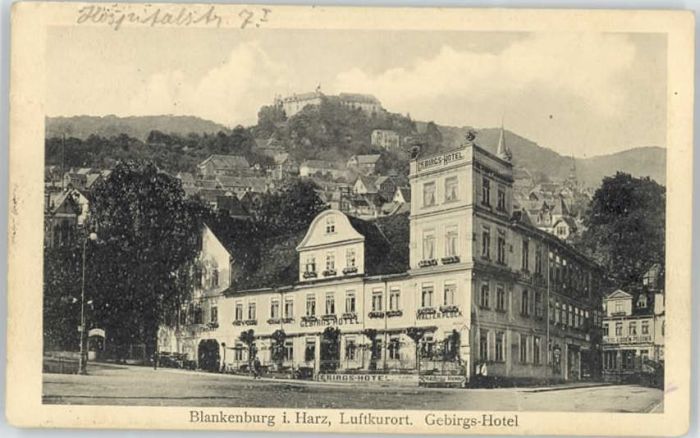Blankenburg Harz Gebirgs-Hotel