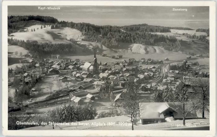 Oberstaufen Oberallgaeu Bayern
