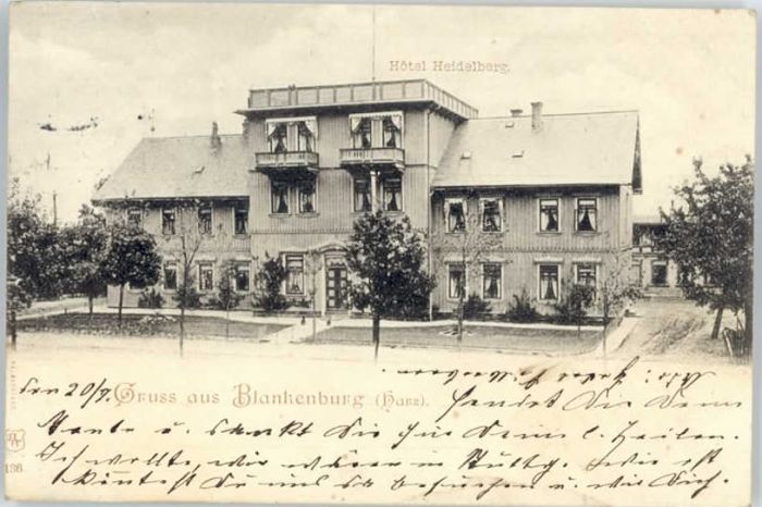 Blankenburg Harz Hotel Heidelberg