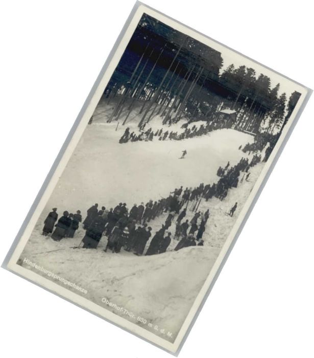 Oberhof Thueringen chanze