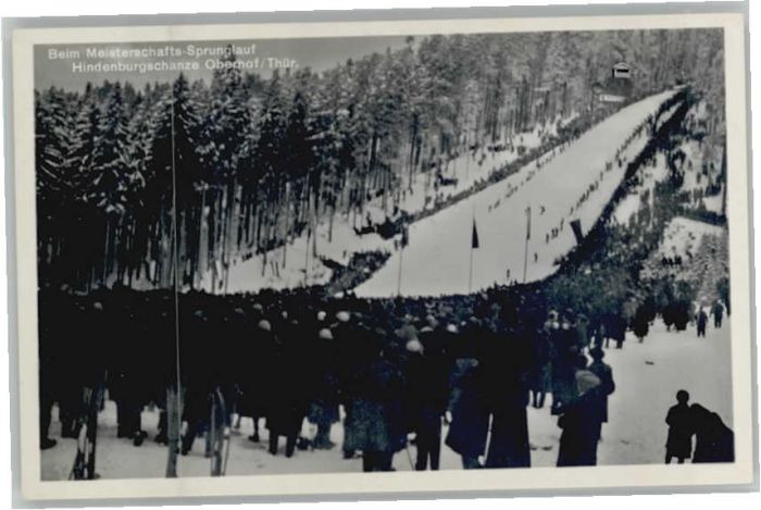 Oberhof Thueringen indenburgschanze