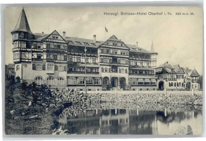 Oberhof Thueringen chloss Hotel