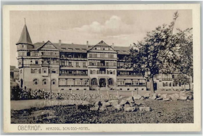 Oberhof Thueringen chloss Hotel