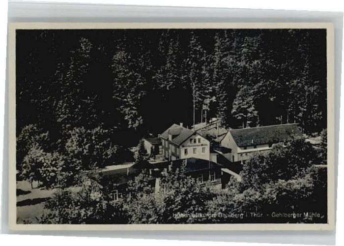 Gehlberg Gehlberger Mühle