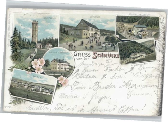 Schmuecke ahnhof Oberhof Gehlberger Mühle x
