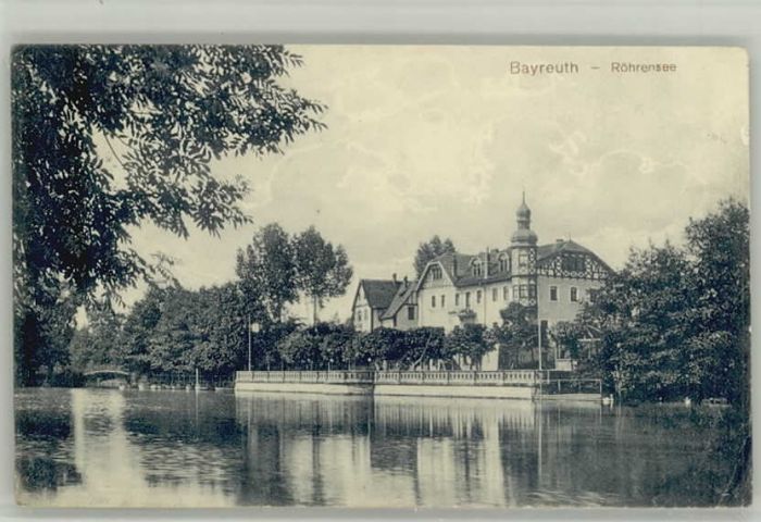 BAYREUTH Bayern Roehrensee