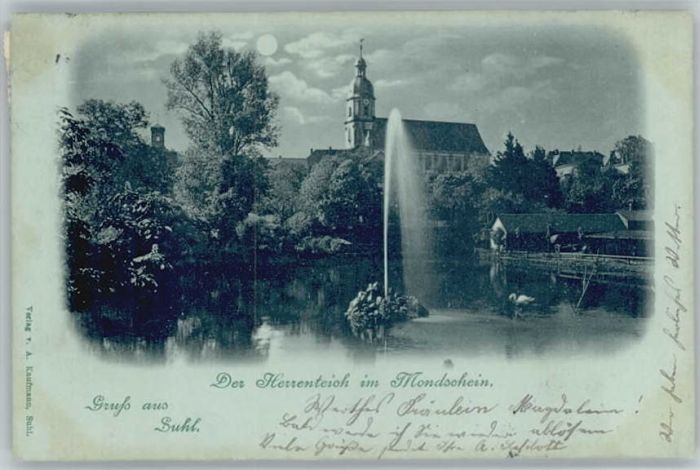 Suhl Thueringer Wald Suhl Herrenteich