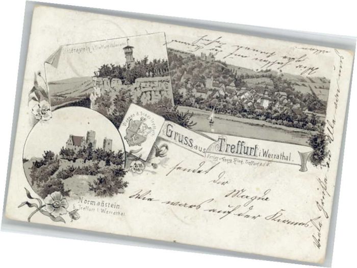 Treffurt Heldrastein Normannstein Wappen