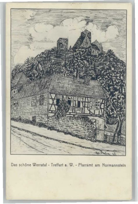 Treffurt Pfarramt Künstler Kus. Brehm