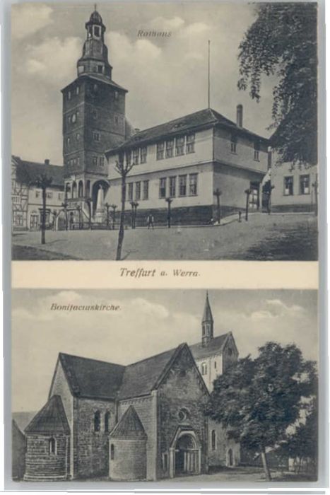 Treffurt Rathaus Bonifaciuskirche