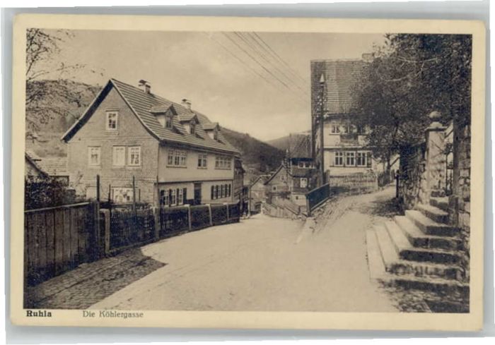 Ruhla Köhlergasse
