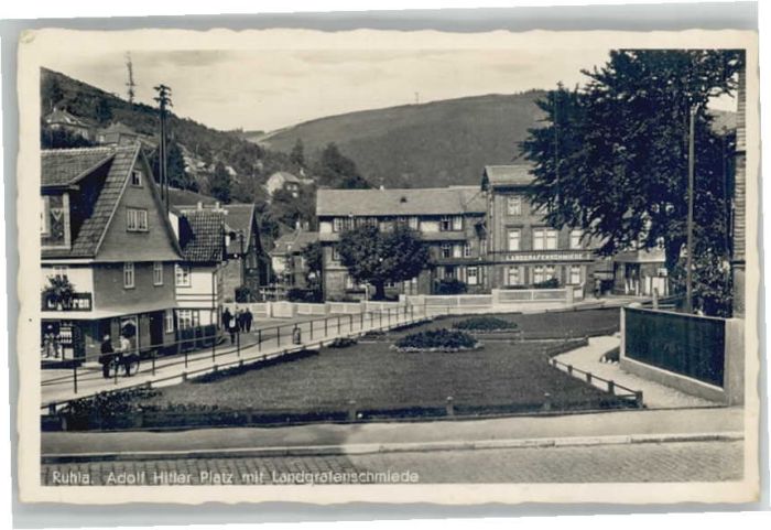 Ruhla A. H. Platz Schmiede