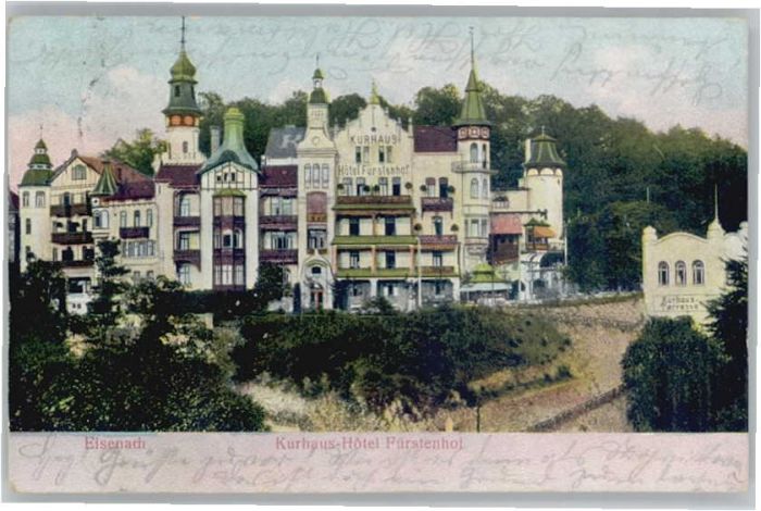 Eisenach Thueringen urhaus Hotel Fürstenhof x