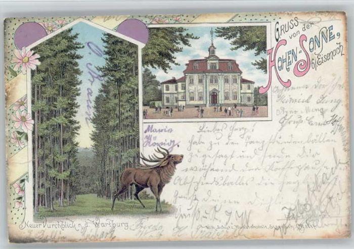 Eisenach Thueringen ohen Sonne