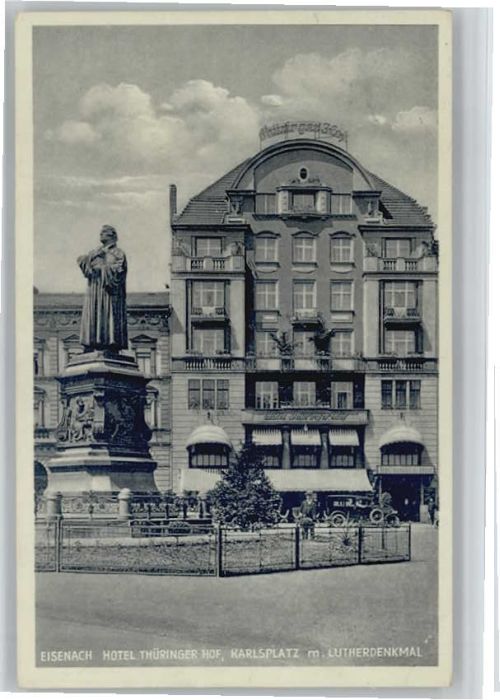 Eisenach Thueringen otel Thüringer Hof Karlsplatz x