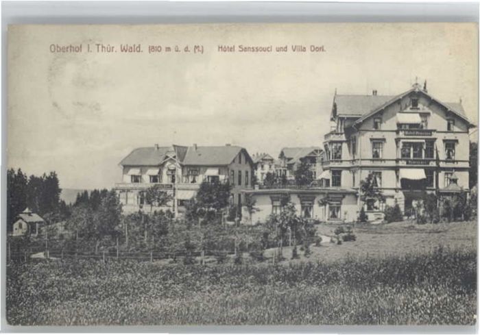 Oberhof Thueringen otel Sanssouci Villa Dorl