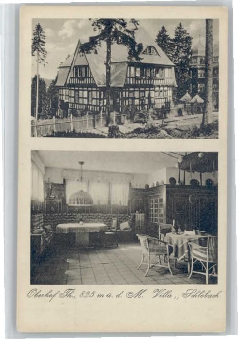 Oberhof Thueringen illa Schlobach