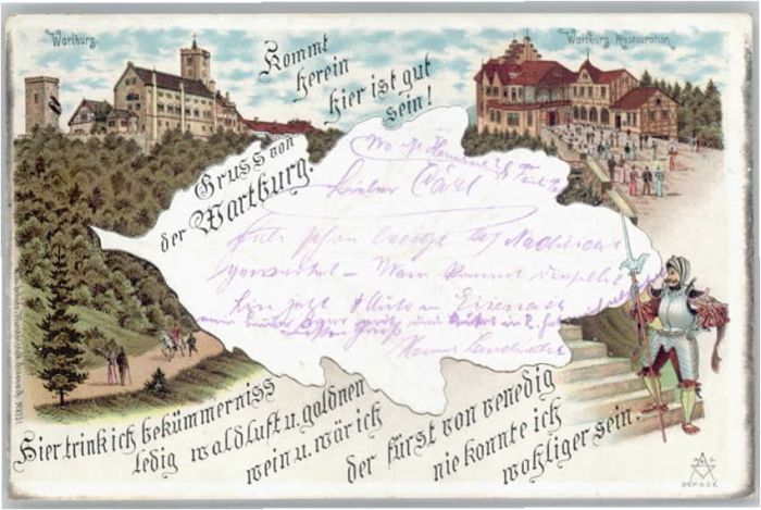 Wartburg Burg EISENACH Restaurant