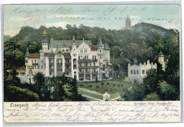 Eisenach Thueringen urhaus Hotel Fürstenhof x