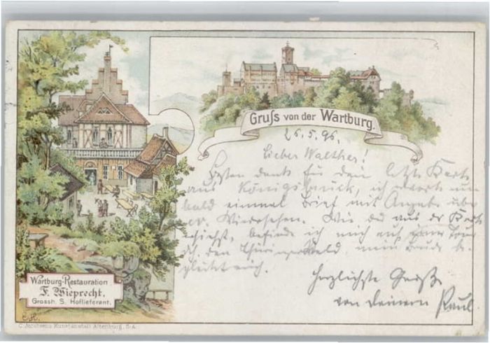 Wartburg Burg EISENACH Restaurant