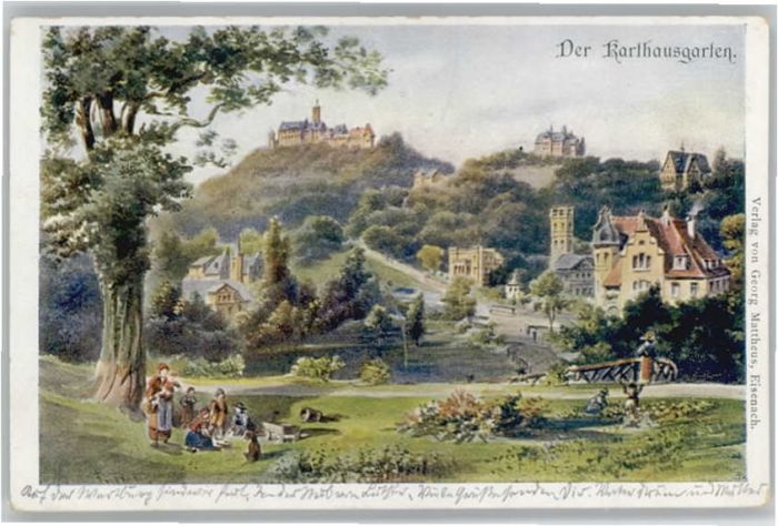 Eisenach Thueringen arthausgarten