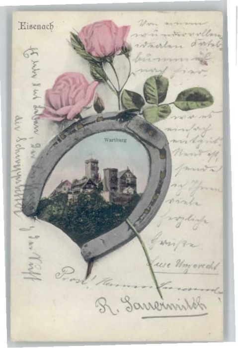 Eisenach Thueringen artburg Hufeisen