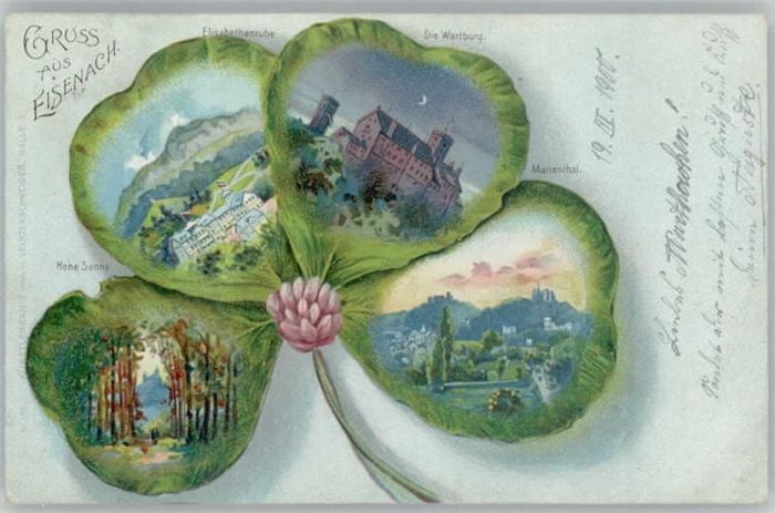 Eisenach Thueringen lisabethenruhe Wartburg Marienthal Hohe