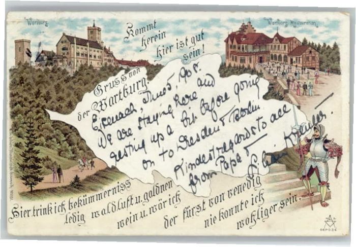 Wartburg Burg EISENACH Restaurant