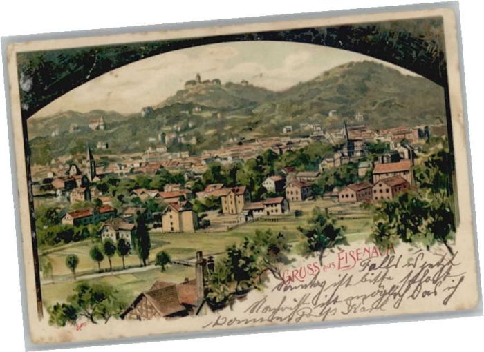 Eisenach Thueringen ünstler Erwin Spindler x