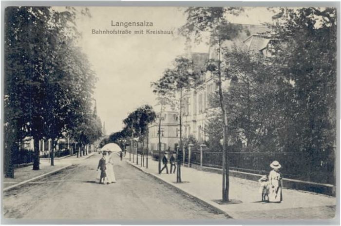 Bad Langensalza Kreishaus Bahnhofstrasse