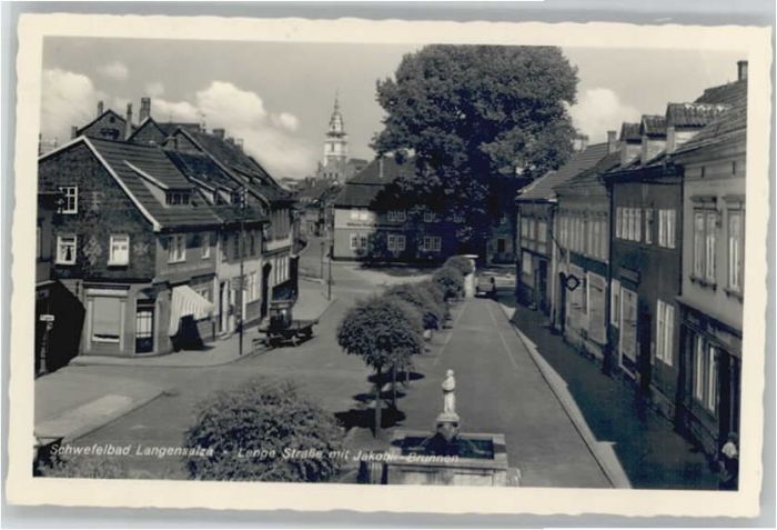 Bad Langensalza Lange Strasse Jakobi-Brunnen
