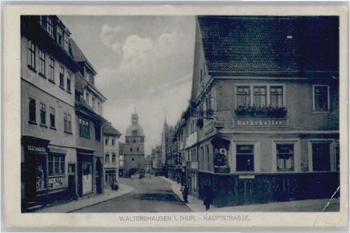 Waltershausen Ratskeller Hauptstrasse