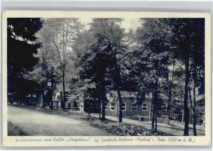 Tambach-Dietharz Restaurant Cafe Steigerhaus