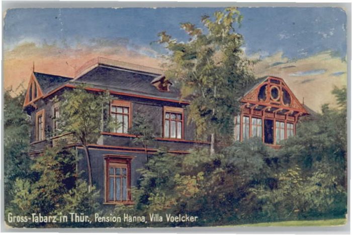 Grosstabarz Pension Hanna Villa Voelcker