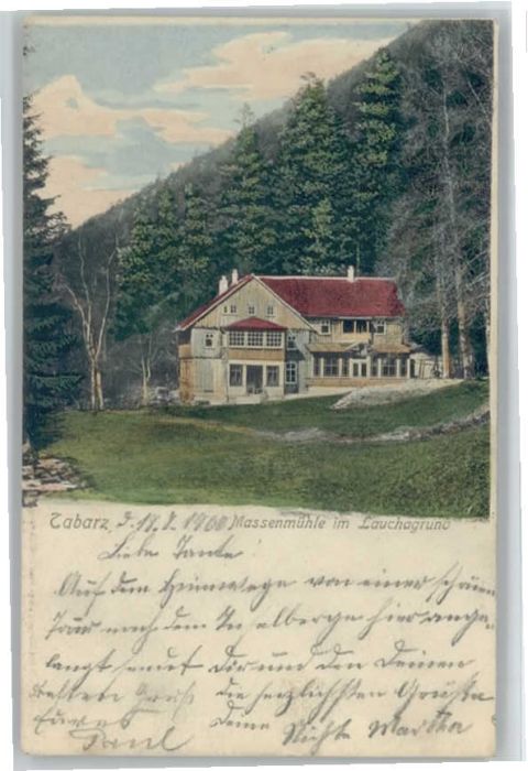 Tabarz Massenmühle Lauchagrund