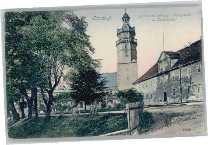 Ohrdruf Amtsgericht Schloss Landratsamt