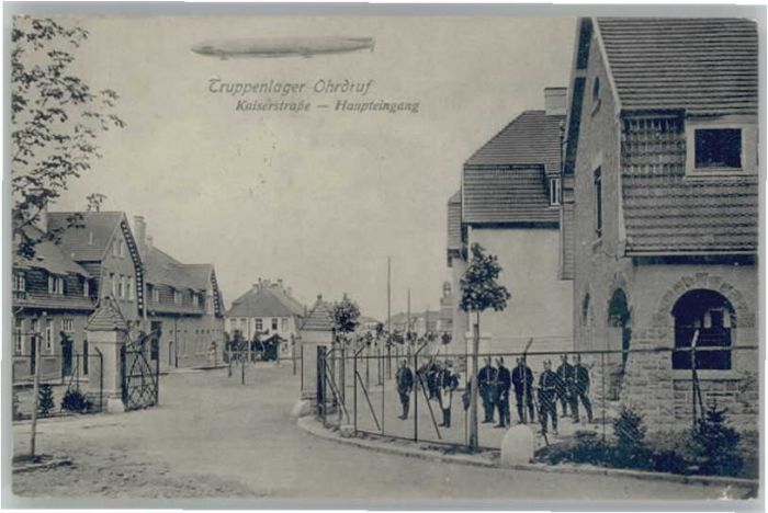 Ohrdruf Zeppelin Kaiserstrasse