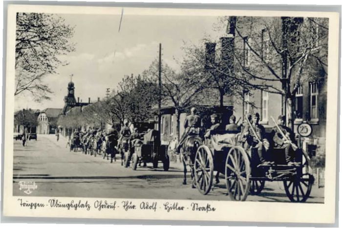 Ohrdruf Truppenübungsplatz A. H. Strasse