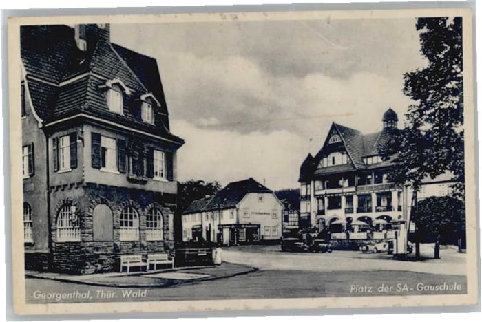 Georgenthal Platz der SA Gauschule