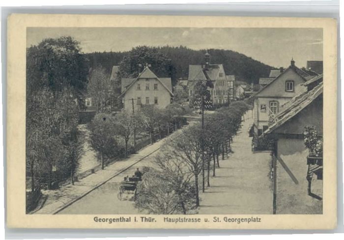 Georgenthal St. Georgenplatz Hauptstrasse