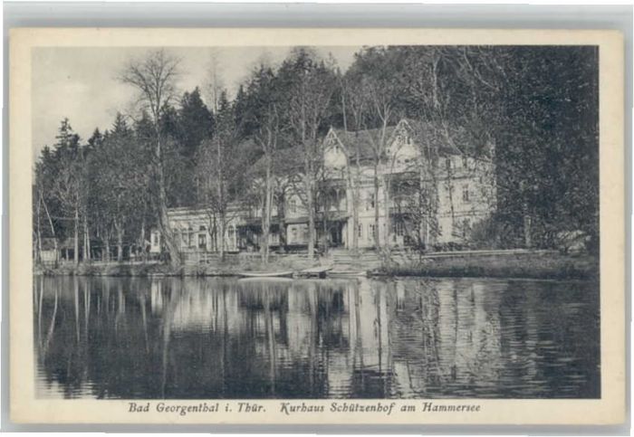 Georgenthal Kurhaus Schützenhof Hammersee