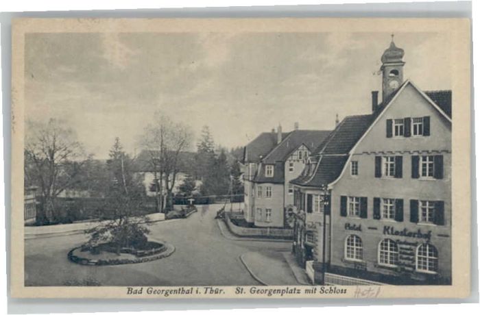 Georgenthal St. Georgenplatz Schloss Hotel Klosterh