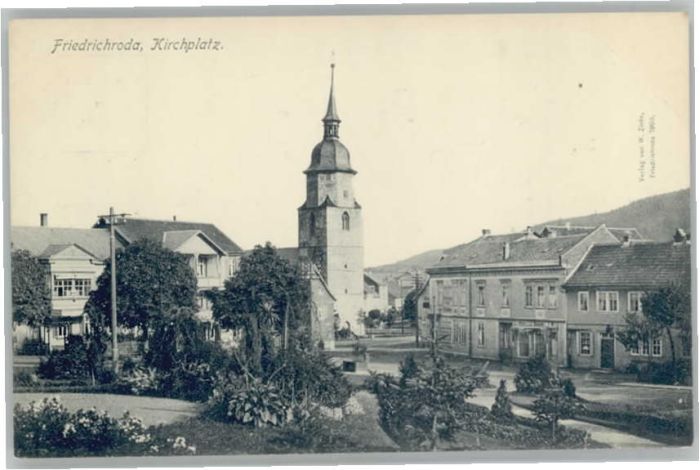 Friedrichroda Kirchplatz