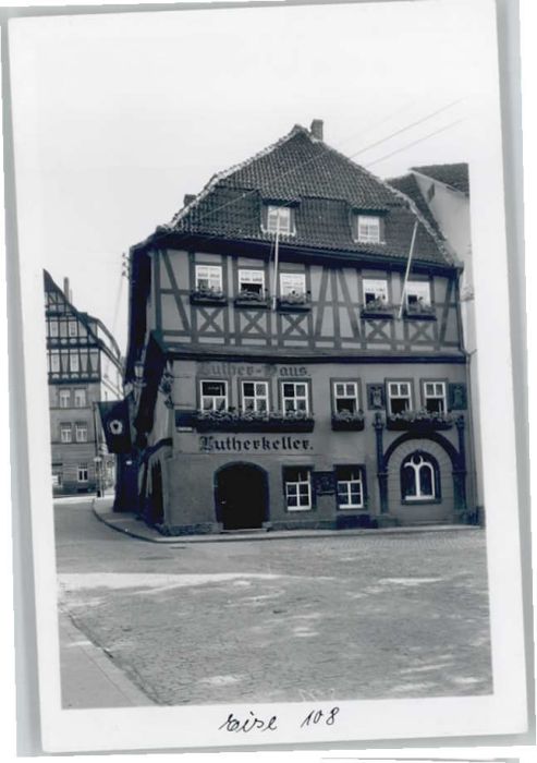 Eisenach Thueringen utherhaus